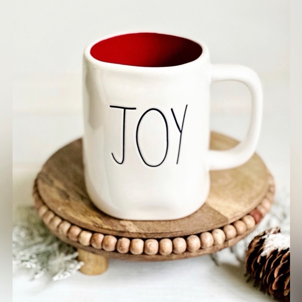 NEW Rae Dunn Christmas Double Sided Joy Mug Christmas Stocking Santa 🎅🏻